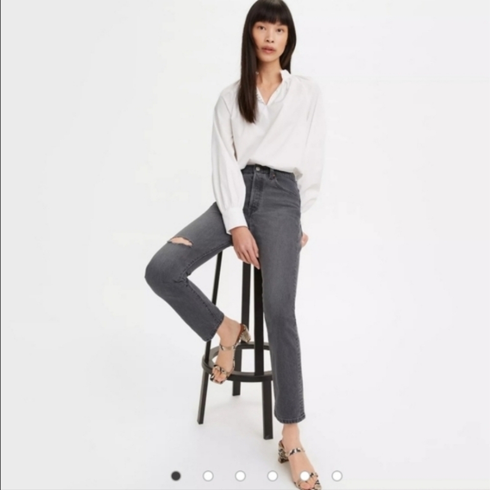 ❤ LEVIS PREMIUM 501 HIGH RISE SKINNY JEANS, 4 (27)